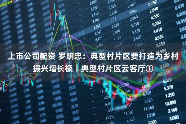 上市公司配资 罗明忠：典型村片区要打造为乡村振兴增长极｜典型村片区云客厅①